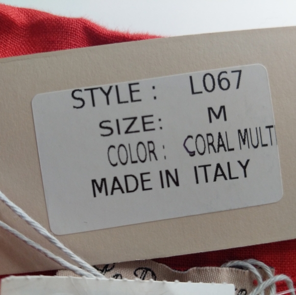 LE REGAZZE Made in Italy Linen Fit and Flare Dress - Picture 16 of 16